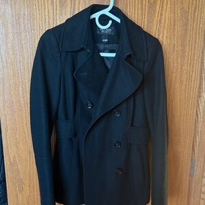 Victoria's Secret Black Pea Coat